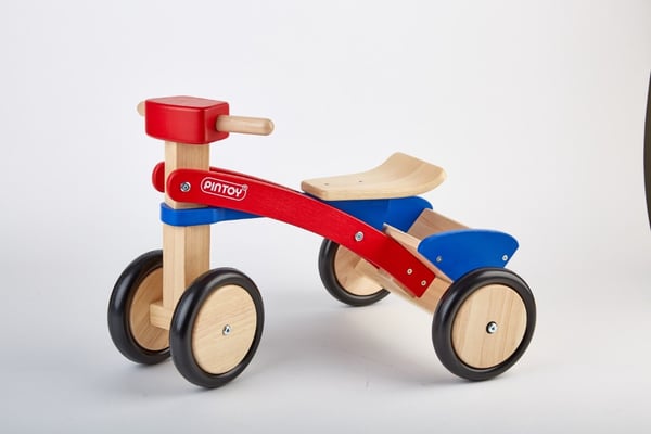 Pintoy Trä Springcykel (18M+)