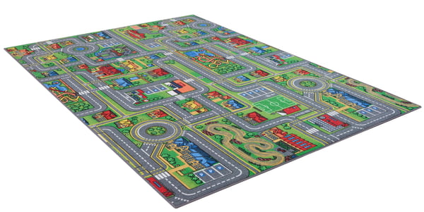 Playcity Bil barnmatta 140 x 200 cm