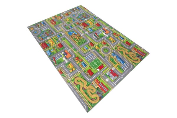 Playcity Bil barnmatta 140 x 200 cm