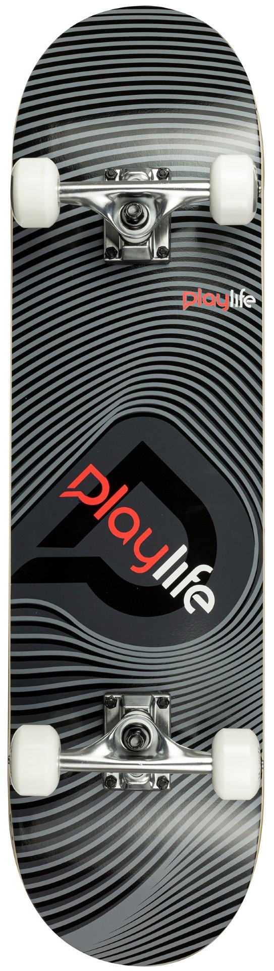 Playlife Illusion Grey Skateboard