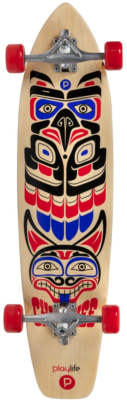 Playlife Longboard Cherokee Skateboard