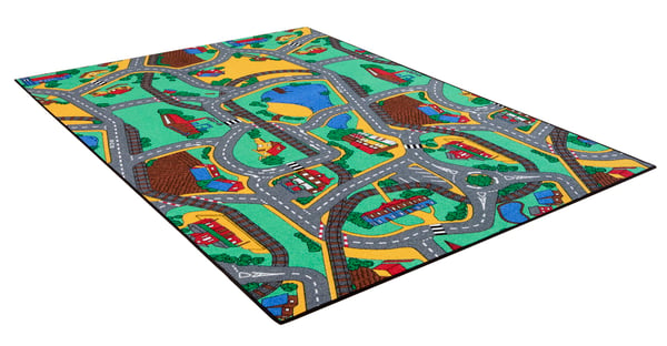 Playtime Bil barnmatta 140 x 200 cm