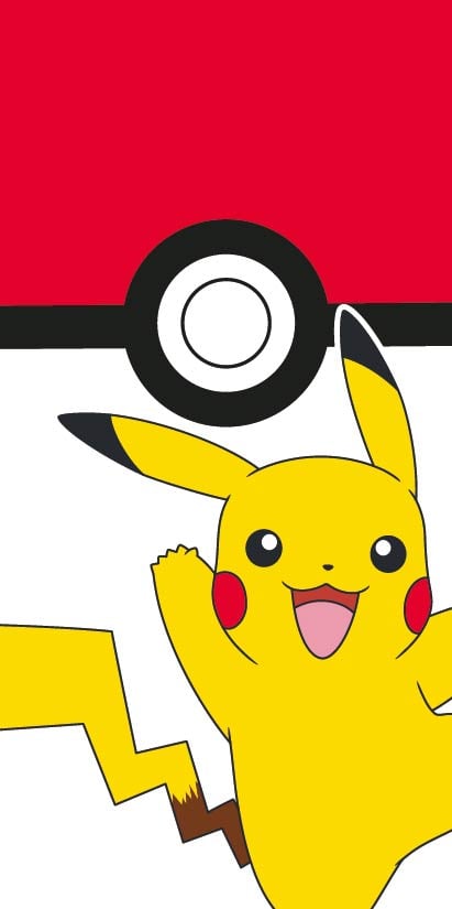 Pokemon Pikachu Kylpypyyhe - 100 prosenttia puuvillaa