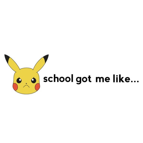 Pokemon PIKACHU Faces Wallstickers