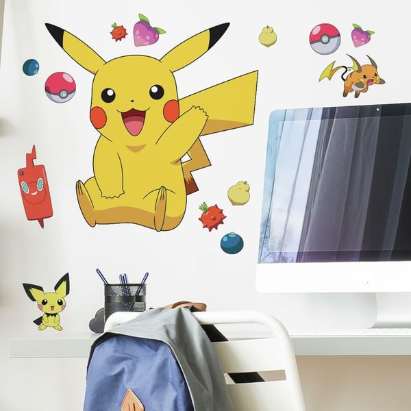 Pokemon Pikachu Gigant Wallsticker