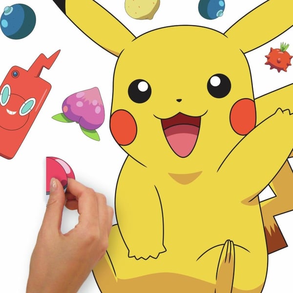 Pokemon Pikachu Gigant Wallsticker