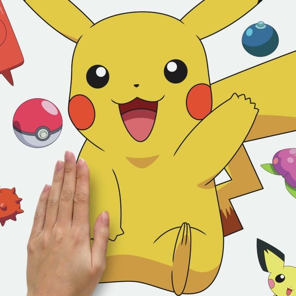 Pokemon Pikachu Gigant Wallsticker