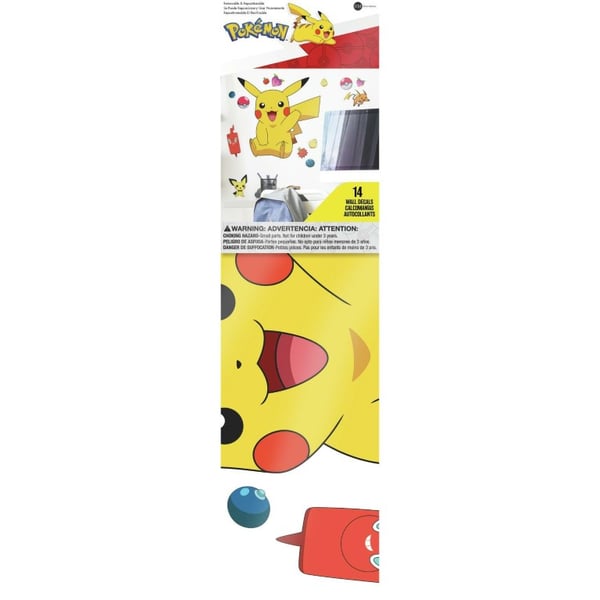 Pokemon Pikachu Gigant Wallsticker