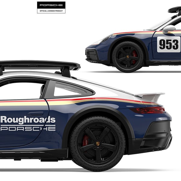Porsche 911 Dakar Performance kauko-ohjattava auto 1:14