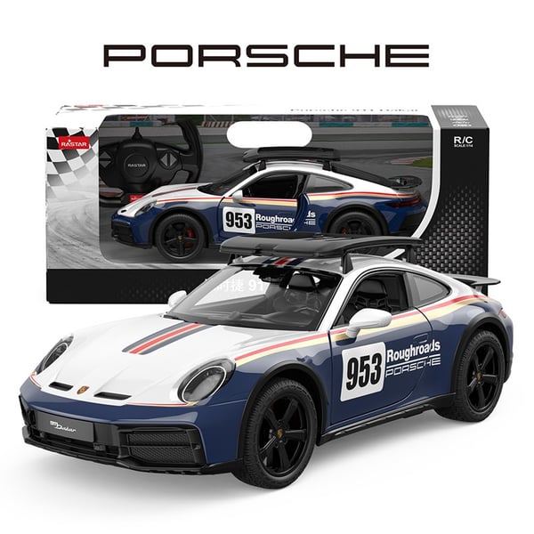 Porsche 911 Dakar Performance kauko-ohjattava auto 1:14
