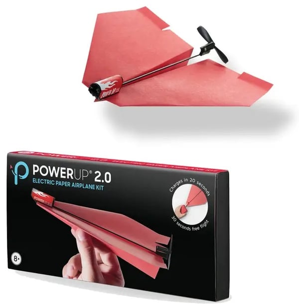 POWERUP 2.0 Älypaperilennokki, punainen