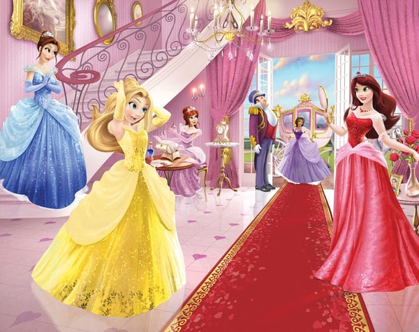 Prinsessat tapetti 243 x 305 cm (malli 2022)