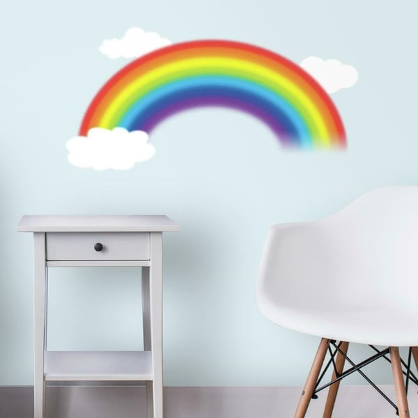 Regnbåge Gigant Wallstickers