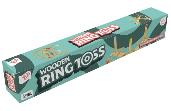 Ringkast-spel i Trä Trädgårdsspel