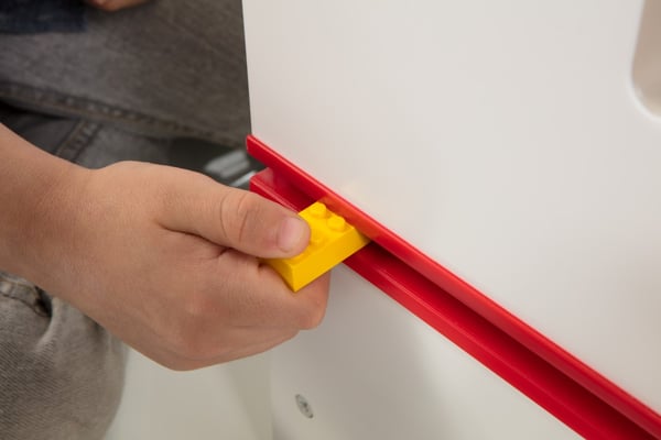 Room 2 Bygg klossar Säng med förvaring