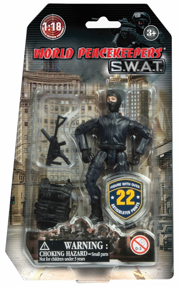 S.W.A.T. Actionfigur Model A 1:18