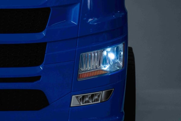 Scania R EL lastbil för barn m/4xMotor, 2,4G, Lädersäte, Gummidäck