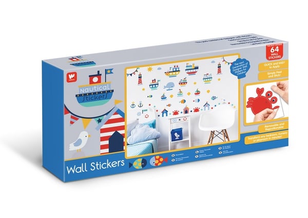 Segelbåtar Wallstickers
