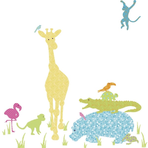Silhuetter av djur Wallstickers