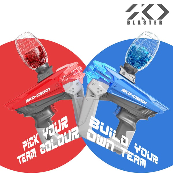 SKD Blaster  Gelblaster, röd