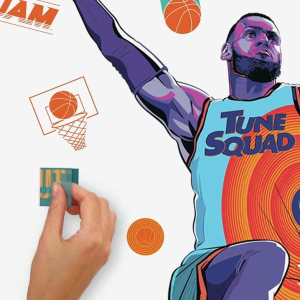 Space Jam Lebron Gigant Wallstickers