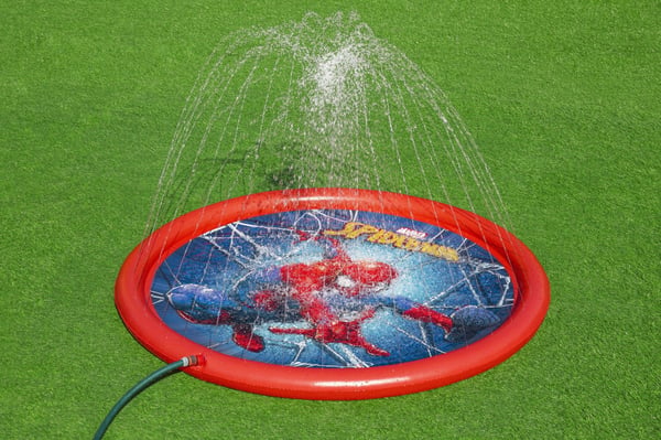 Spiderman Splash Pad 165 cm vattenstänk
