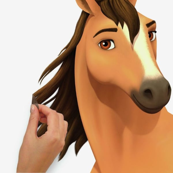 Spirit Horse Iso Seinätarra