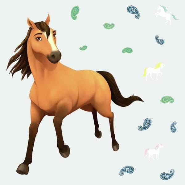 Spirit Horse Iso Seinätarra