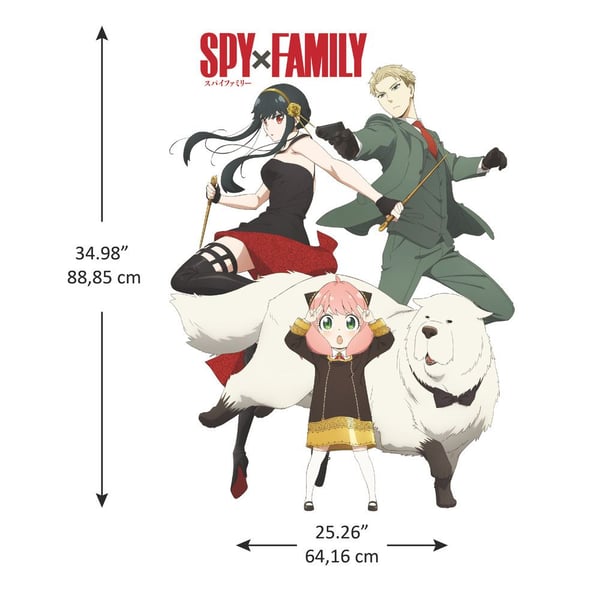Spy x Family seinätarrat