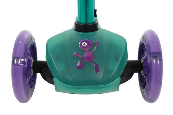 Squish Mini Flex LED Løbehjul, Teal