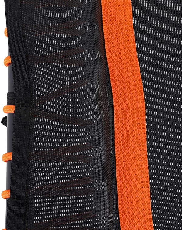 MCU-Sport Fitness Trampoliini Octagon taitettava ja kahva 122cm, oranssi