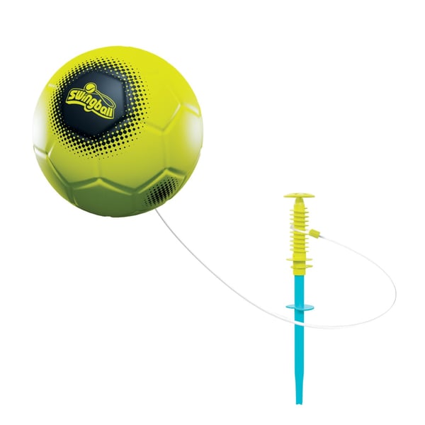 Swingball 2-in-1 monipelipallo tolpatennis ja refleksijalkapallo