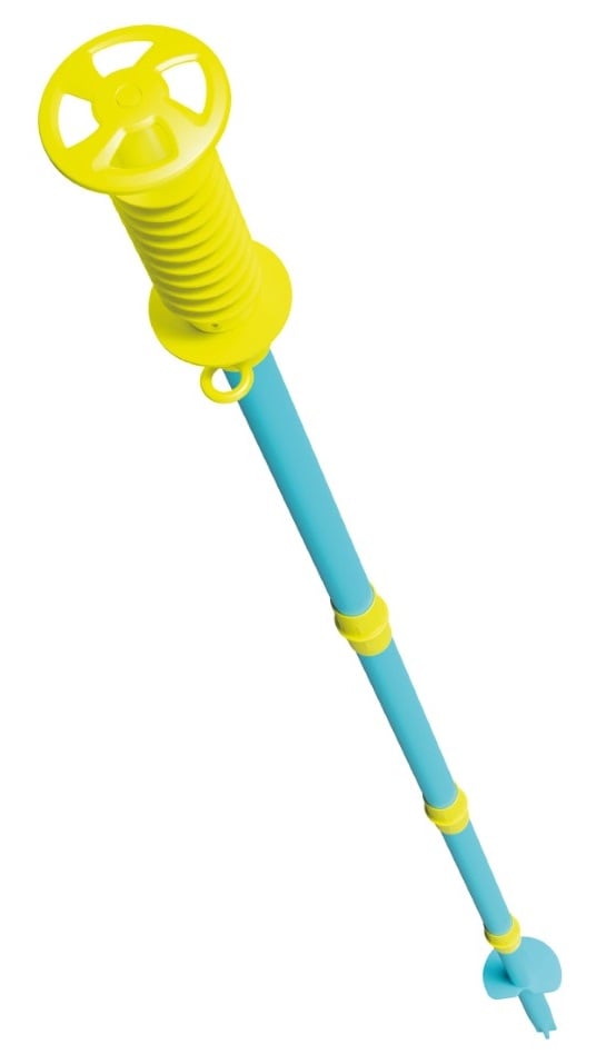 Swingball 2-in-1 monipelipallo tolpatennis ja refleksijalkapallo