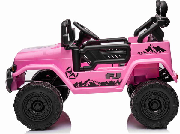 Toyota FJ Cruiser ELBil 12V m/Lithium, 2.4G Fjärrkontroll Pink