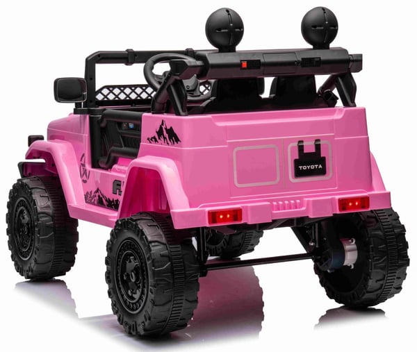 Toyota FJ Cruiser ELBil 12V m/Lithium, 2.4G Fjärrkontroll Pink