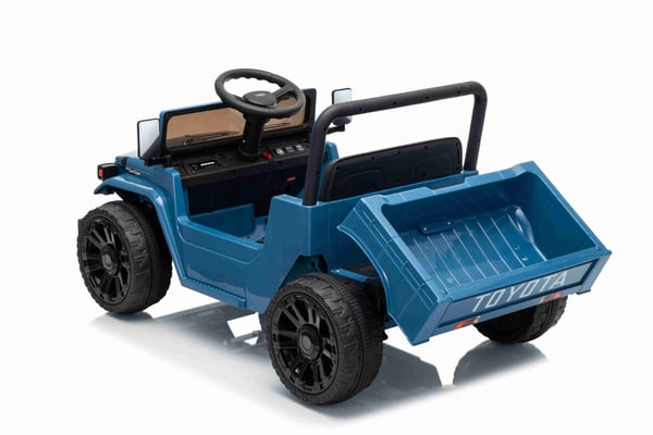 TOYOTA Land Cruiser FJ45 Electric Pick-up, sähköinen kippilava, Sininen