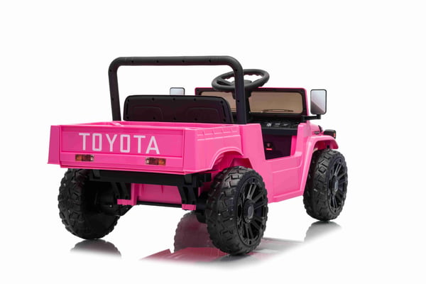 TOYOTA Land Cruiser FJ45 Electric Pick-up, sähköinen kippilava, pink
