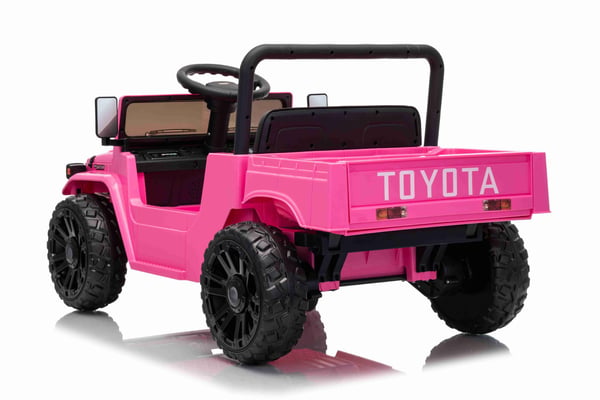 TOYOTA Land Cruiser FJ45 Electric Pick-up, sähköinen kippilava, pink