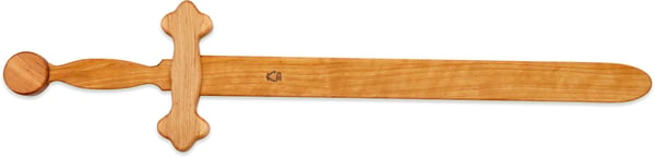 Träsvärd till barn 56 cm, Oljat trä