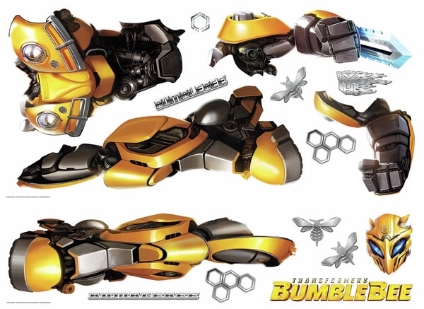 Transformers BUMBLEBEE Gigant Wallstickers v2