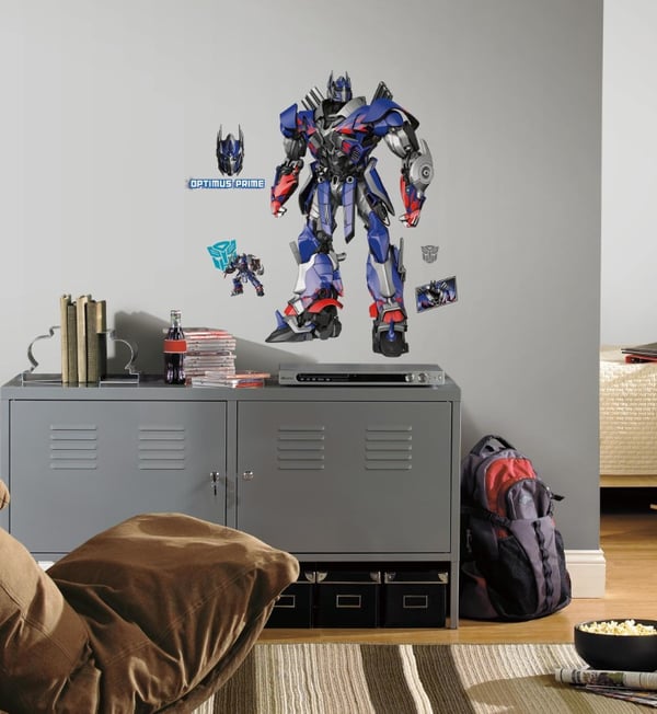 Transformers OPTIMUS PRIME Iso seinätarra