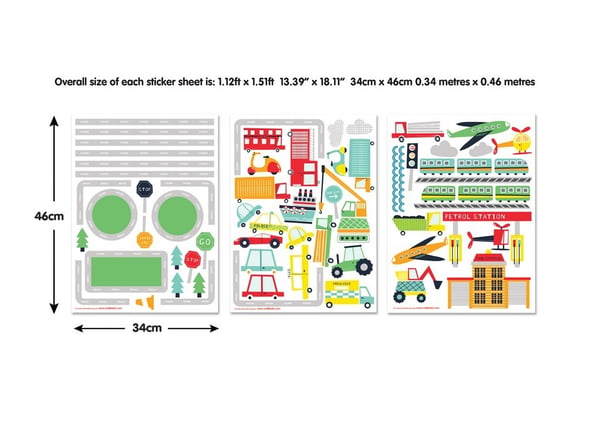 Transport Wallstickers