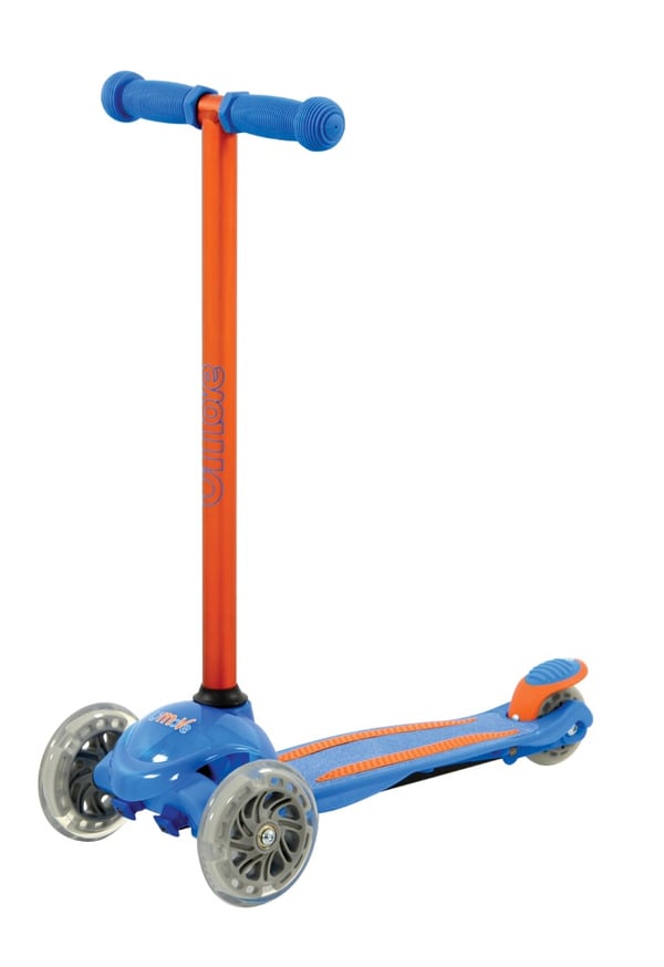 U Move Mini Flex LED sparkcykel, Blå / Orange