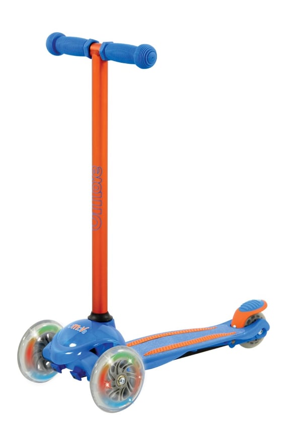 U Move Mini Flex LED sparkcykel, Blå / Orange
