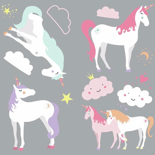 Unicorn Wallstickers