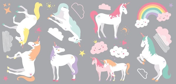 Unicorn Wallstickers