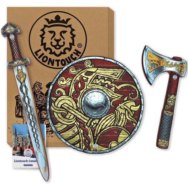 Viking Skumsvärd + Sköld + Yxa