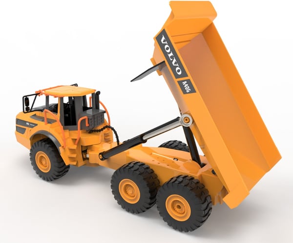 Volvo A60H kauko-ohjattava kippiauto 1:26 2.4G