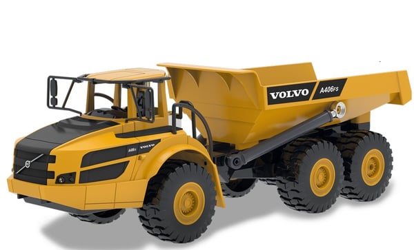 Volvo A60H kauko-ohjattava kippiauto 1:26 2.4G