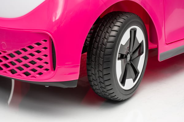VW ID Buzz Lasten sähköauto 22.2V , vaaleanpunainen